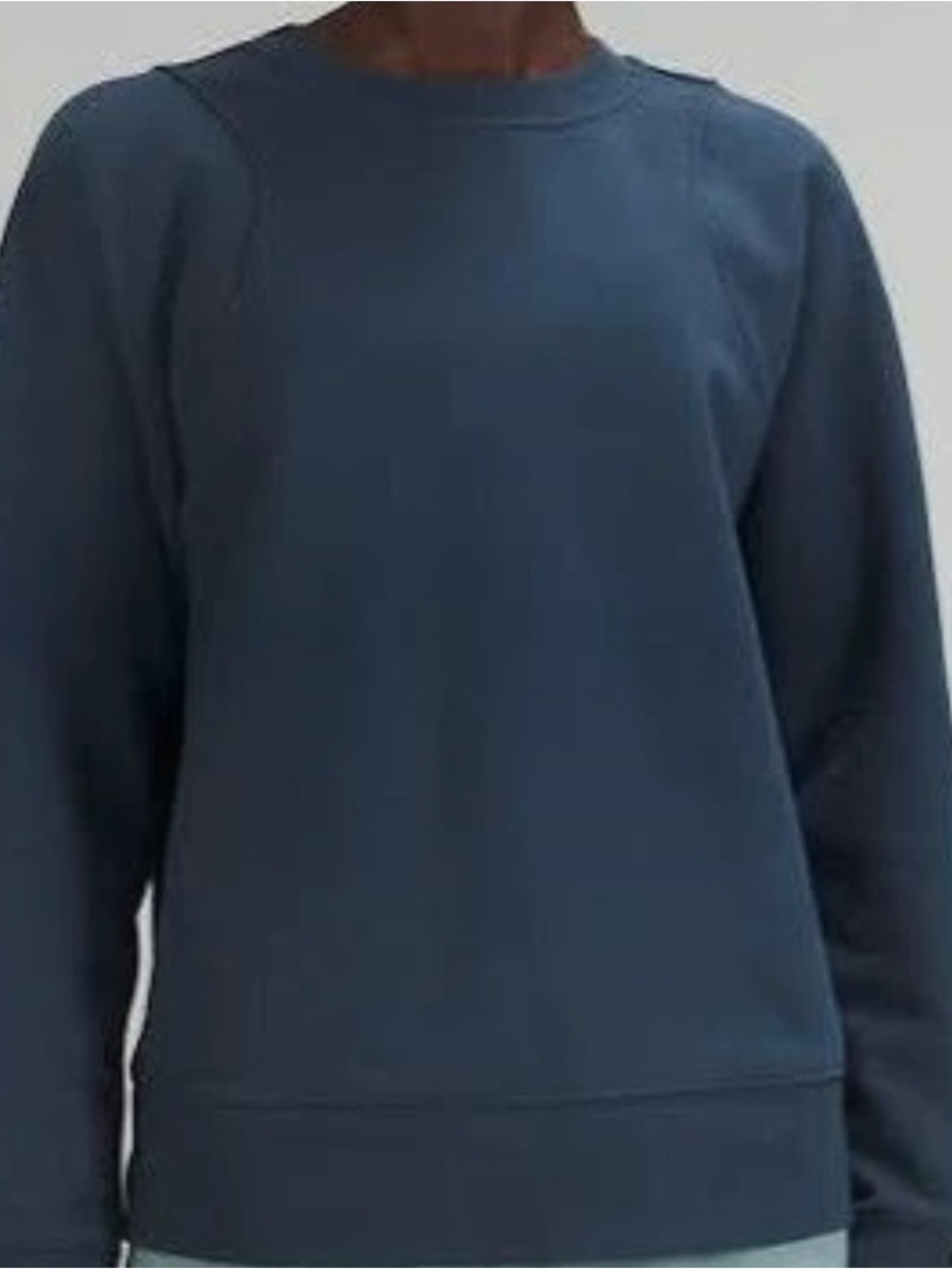 lululemon athletica Slate Blue Crewneck Sweatshirt